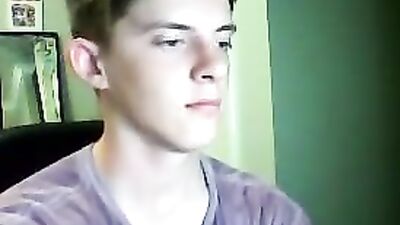 Young Charming Wanks on Cam Boys Porn! Gay Solo Show