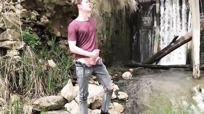 Waterfall Eruption - Banker Boys Gay Porn Adventure!