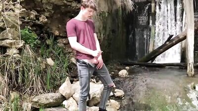 Waterfall Eruption - Banker Boys Gay Porn Adventure!