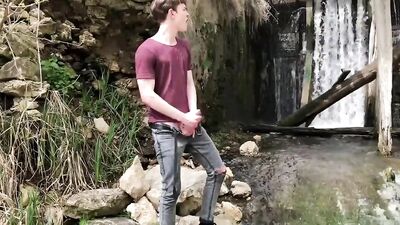 Waterfall Eruption - Banker Boys Gay Porn Adventure!