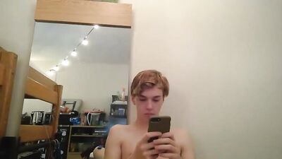 Blond Amateur Boys Cum Shots: I Could Marry Him!