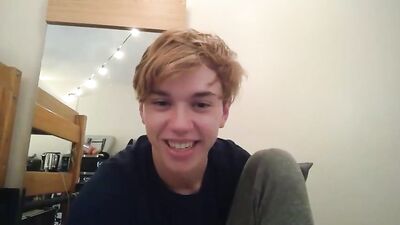 Blond Amateur Boys Cum Shots: I Could Marry Him!