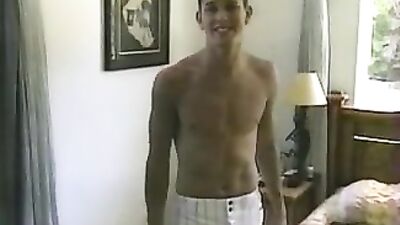 Young Jerker: First Time in Bedroom Boys Gay Porn!