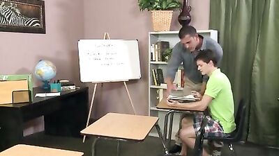 Teachers Cum Drenched Twinks: Tyler Sweets Oral Exam Passion