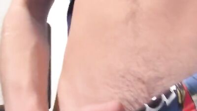 Enrico cruz strokes his cock gay porn