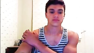 Stripping down and jacking off for a guy he needs online boys porn