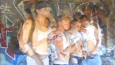 Polluting Pride: 4 Young Swimmers Expose Their Boys Porn in a Small Stream