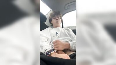 No one around! Gay Teen Porn Backseat - A new twist on an old favorite!