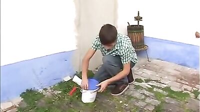 Twinks Laborer Boys Gay Porn: Vintage Action Cum Shots Oral Adventure!