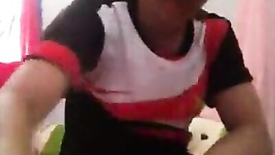 Young Web-Cam Boy Shows Off His Huge Cock on Facebook Gay Porn!