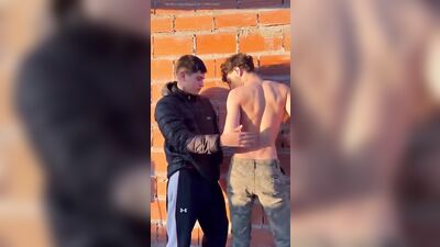 Scally lads fucks bareback boys ass