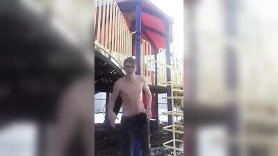 Exploring the Playground with Young and Curious Boys