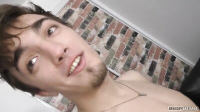 Raw Blue Collar Cutie Barebacks His Friend!