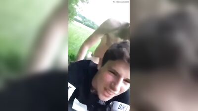 Raw Public Sex: Amateur Bareback Boys in the Wild