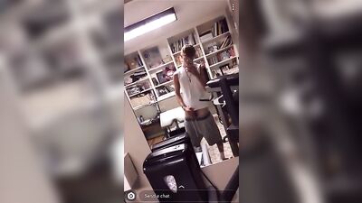 Young Cock Tease: Twink Solo Wanks in His Room!