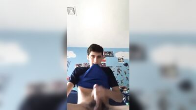 Gay Porn Twink Shoots His Load - Exclusive Edging Scenes!