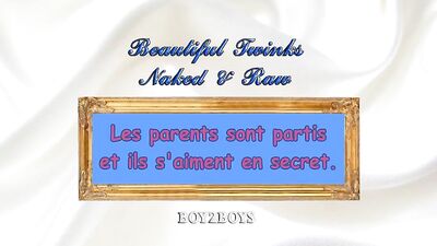 The Parents Are Gone And They Love In Secret: Boys Porn Video!