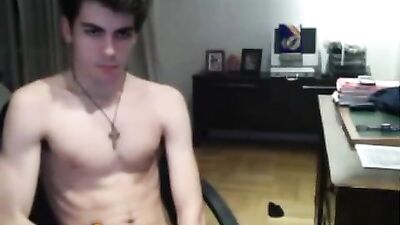 Hairy Cock Ends White Briefs Boys Porn: Cum in Pubes Explosion!