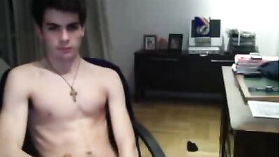 Hairy Cock Ends White Briefs Boys Porn: Cum in Pubes Explosion!