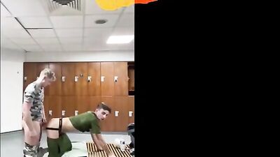 Quickie in the Locker room amateur twink boys