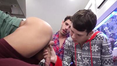 StepDads Real Boy Juice - A Thirsty Group of Hunks Give In to Their Desires