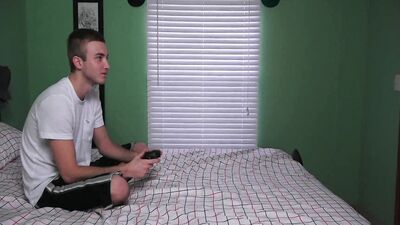 Gay Pounding Football Twink - Cute Skinny Boyfriend Pounded Hard