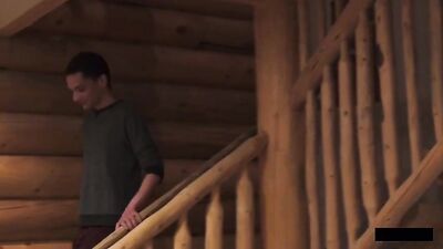 Winter School Trip Probes Deep into Gay Teen Bareback Cum Shots