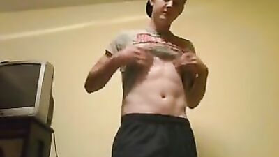 Canadian Gay Twink: Porn Baseballers Secret Masturbation