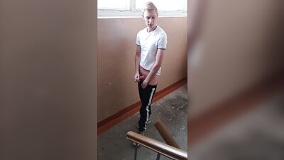 Andys Sport Boys Porn Adventure: Exploring Blond Boys in Public Outdoor Solo Moments