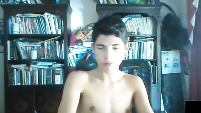 Gay Porn Twink Shoots Cum - Hot and Hungry for More!