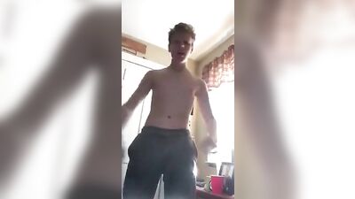 Stripping and Hardcore Orgasms with Young Studs - Gay Porn Video!