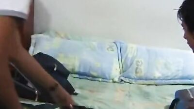 Gay Latino Couple Suck Fuck Cum in Bareback Action Videos!