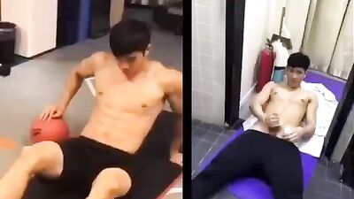 GAY PORN FANTASTIC WORKOUT CUM SHOTS ON CAM