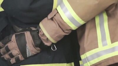 Firemens Blazing Oral Bareback Showdown!