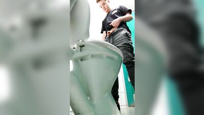 Caught in the Act: Straight Boys Peeing - Gay Porn Spycam Video