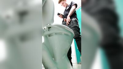 Caught in the Act: Straight Boys Peeing - Gay Porn Spycam Video