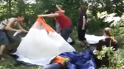 Gay Porn Videos - Three Lads Camping Threesome