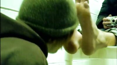 Skater foot slave no sex no nudity