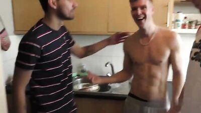 UK Bareback Group Sex Orgies with Amateur Boys - Raw and Real!