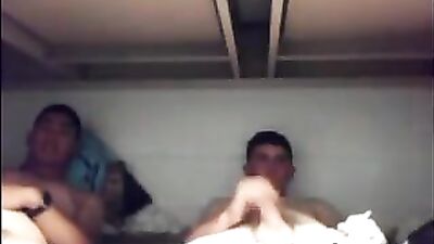 Hardcore Friends Reunion: Hot Cocks and Web-Cam Fun