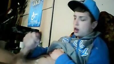 Cumming for Big Cocks! Boy Oil Solo Gay Porn