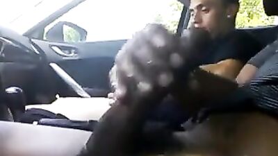 Str8 Boys Porn in my new Car at the Park Stroking it The Ultimate Black Amateur Cocks Collection