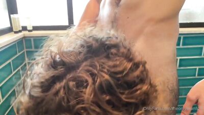 Young Stepsons Take On Older Dads In Hot Shower Action