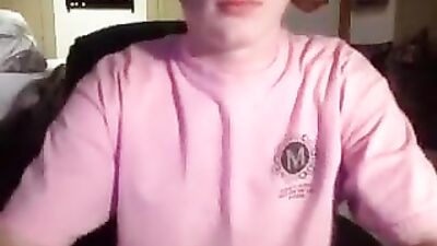 Young Cam Boy Masturbates Sweetly - Solo Porn!