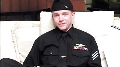 Young Twink Seduces His Navy Buddy in the Shower - Gay Porn Videos