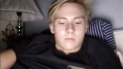 Blond with Bulging Underwear Fucks for Relief Boys Porn: The Ultimate Stroke!