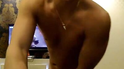 Dance Cock Jerk : A twink shows off his sexy moves while jerking his cock on cam!