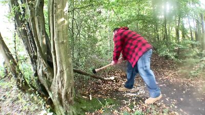 Forest Fuck Twink Daddy Gay Porn - The Lumberjacks Wild Forest Romp with a Twinky Daddy