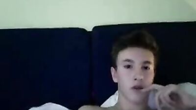 Teen Cumshot Room Webcam: Boys Amateur Wank & Cum