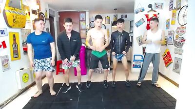 Latino Cock Dancers Reveal Their Adorable Bodies on Web-Cam